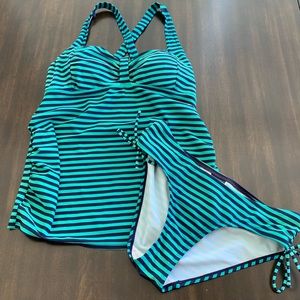 Motherhood Maternity Tankini Bathing Suit (S)